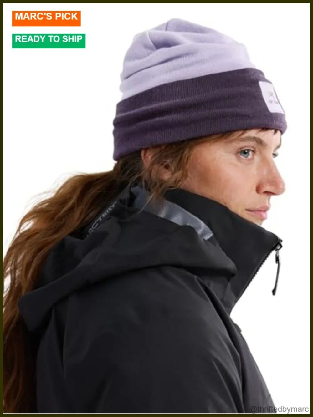 Midweight Hiking Toque for Moderate Cold - Wool Blend Beanie